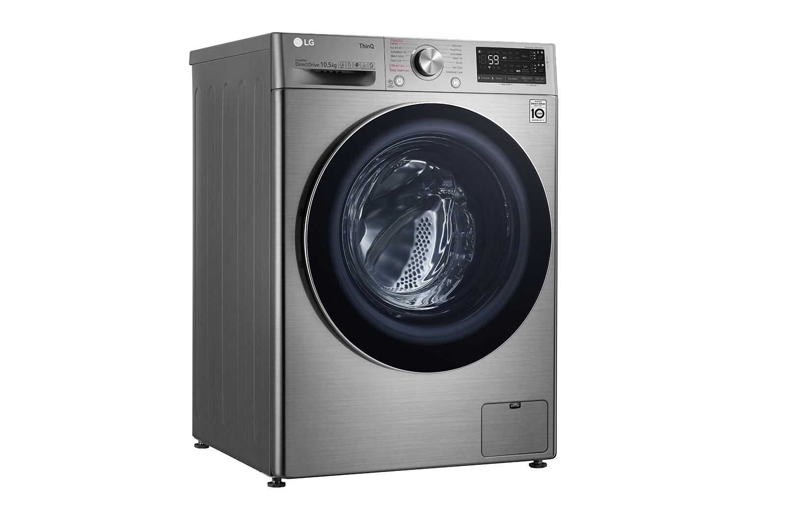 LG 10.5kg Washing Machine Graphite AI DD™, F4V710STSA