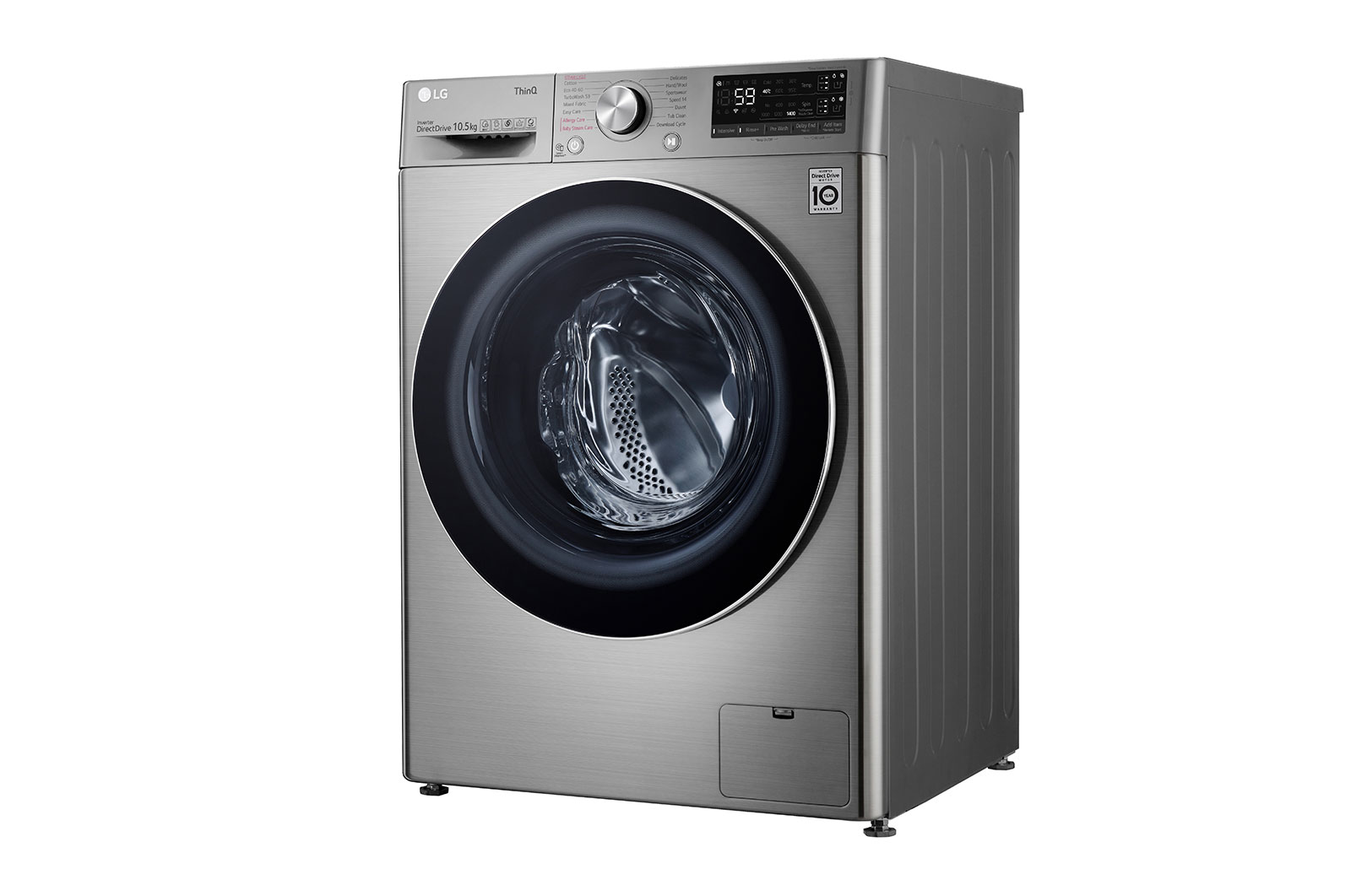 LG 10.5kg Washing Machine Graphite AI DD™, F4V710STSA