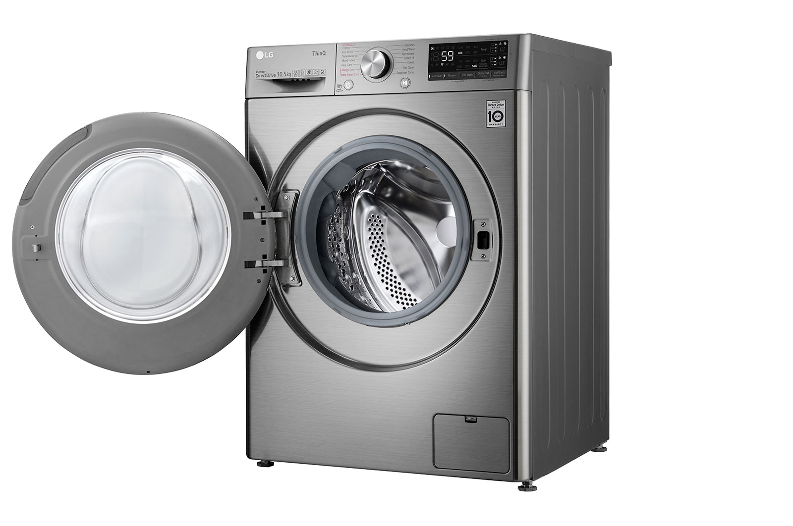 LG 10.5kg Washing Machine Graphite AI DD™, F4V710STSA
