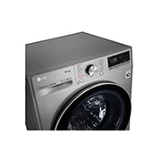 LG WiFi connected | 10.5kg | Washing Machine | 1360 rpm | AI DD™ | Direct Drive™ | Steam™ | Graphite, F4V710STSE