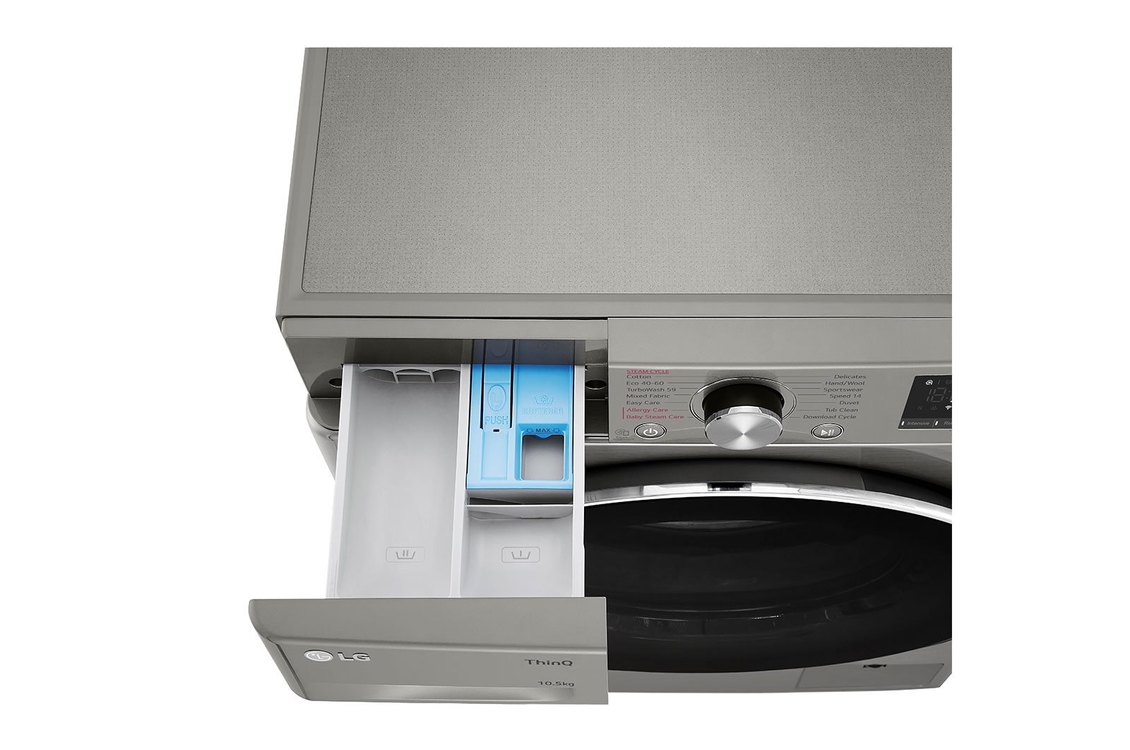 LG 10.5kg Washing Machine Graphite AI DD™, F4V710STSH