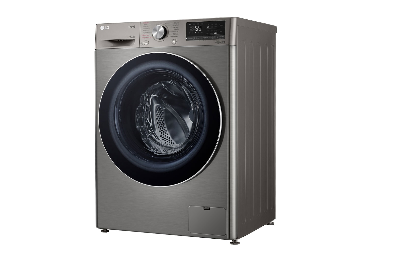 LG 10.5kg Washing Machine Graphite AI DD™, F4V710STSH