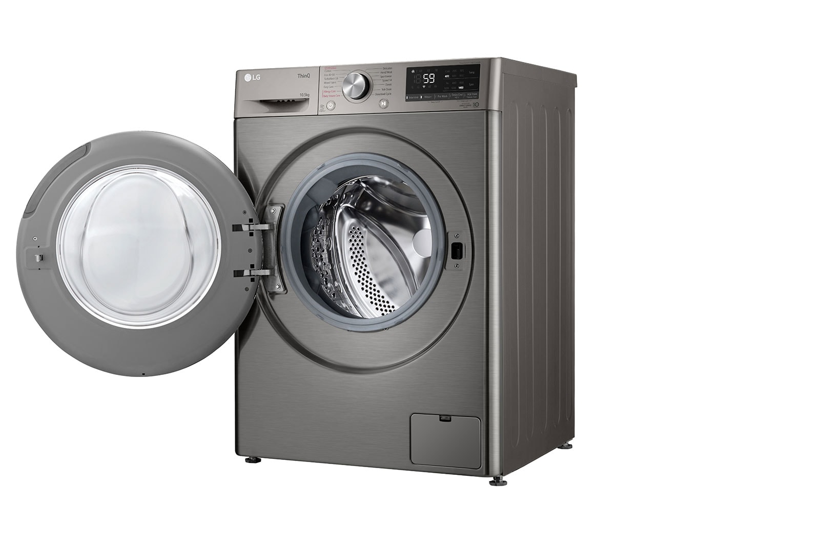 LG 10.5kg Washing Machine Graphite AI DD™, F4V710STSH