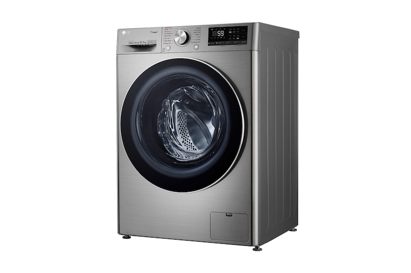 LG Turbowash™ F4V710STS 10.5kg Washing Machine - Graphite, F4V710STS