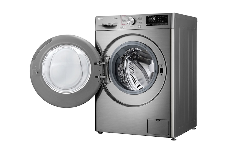 LG Turbowash™ F4V710STS 10.5kg Washing Machine - Graphite, F4V710STS