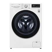 Front view of 10.5kg Washing Machine White AI DD™(F4V710WTSA)