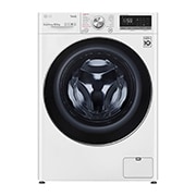 Front view of 10.5kg Washing Machine White AI DD™(F4V710WTSE)