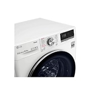 LG 10.5kg Washing Machine White AI DD™, F4V710WTSE
