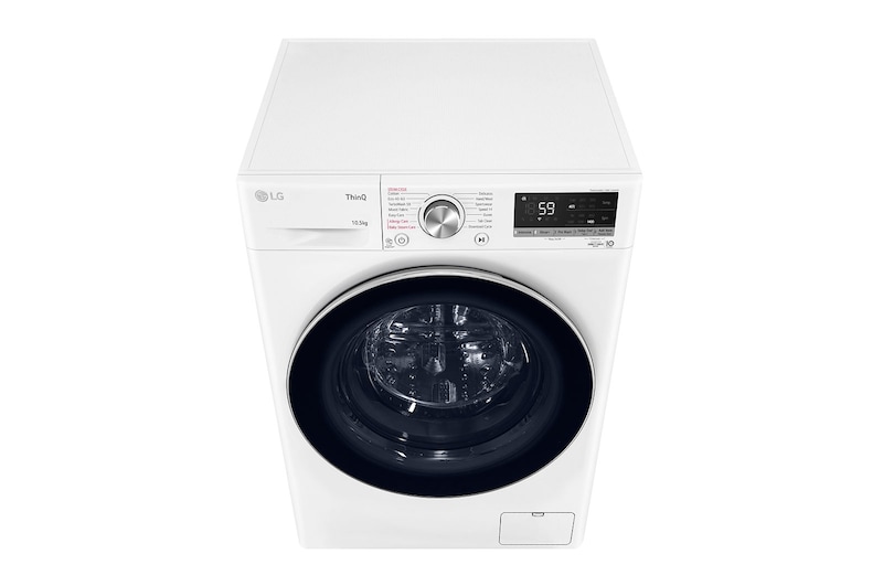 LG 10.5kg Washing Machine AI DD™, White, F4V710WTSH