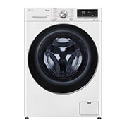 Front view of 10.5kg Washing Machine White AI DD™(F4V710WTSH)