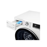 LG 10.5kg Washing Machine White AI DD™, F4V710WTSH