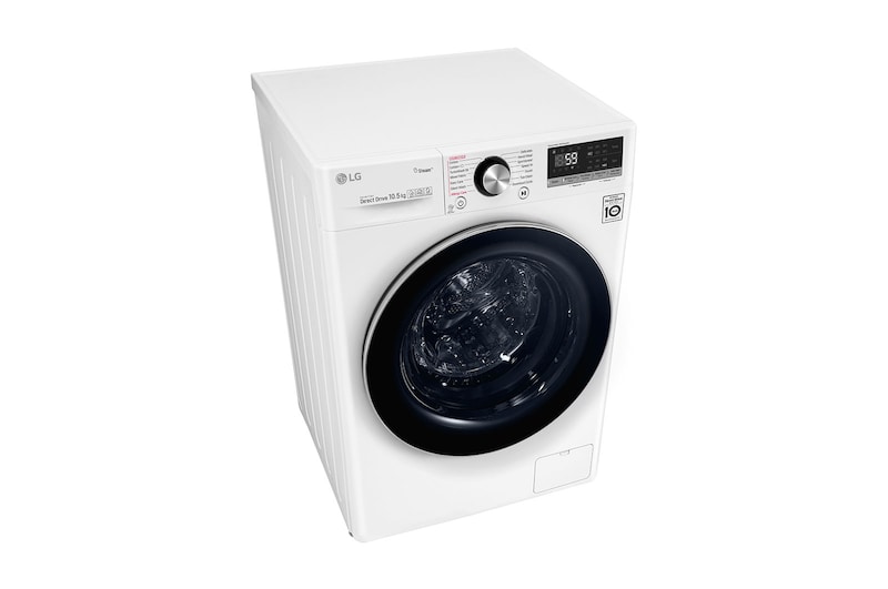 LG Turbowash™ F4V710WTS 10.5kg Washing Machine - White, F4V710WTS