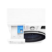 LG WiFi connected | 12kg | Washing Machine | 1360 rpm | AI DD™ | Direct Drive™ | Steam™ | TurboWash™ | White, F4V712WTSE