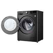 LG 9kg Washing Machine Black Steel AI DD™, F4V909BTSE