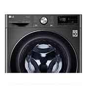 LG 9kg Washing Machine Black Steel AI DD™, F4V909BTSE