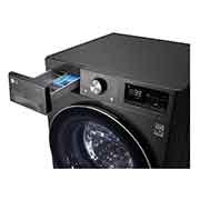 LG 9kg Washing Machine Black Steel AI DD™, F4V909BTSE