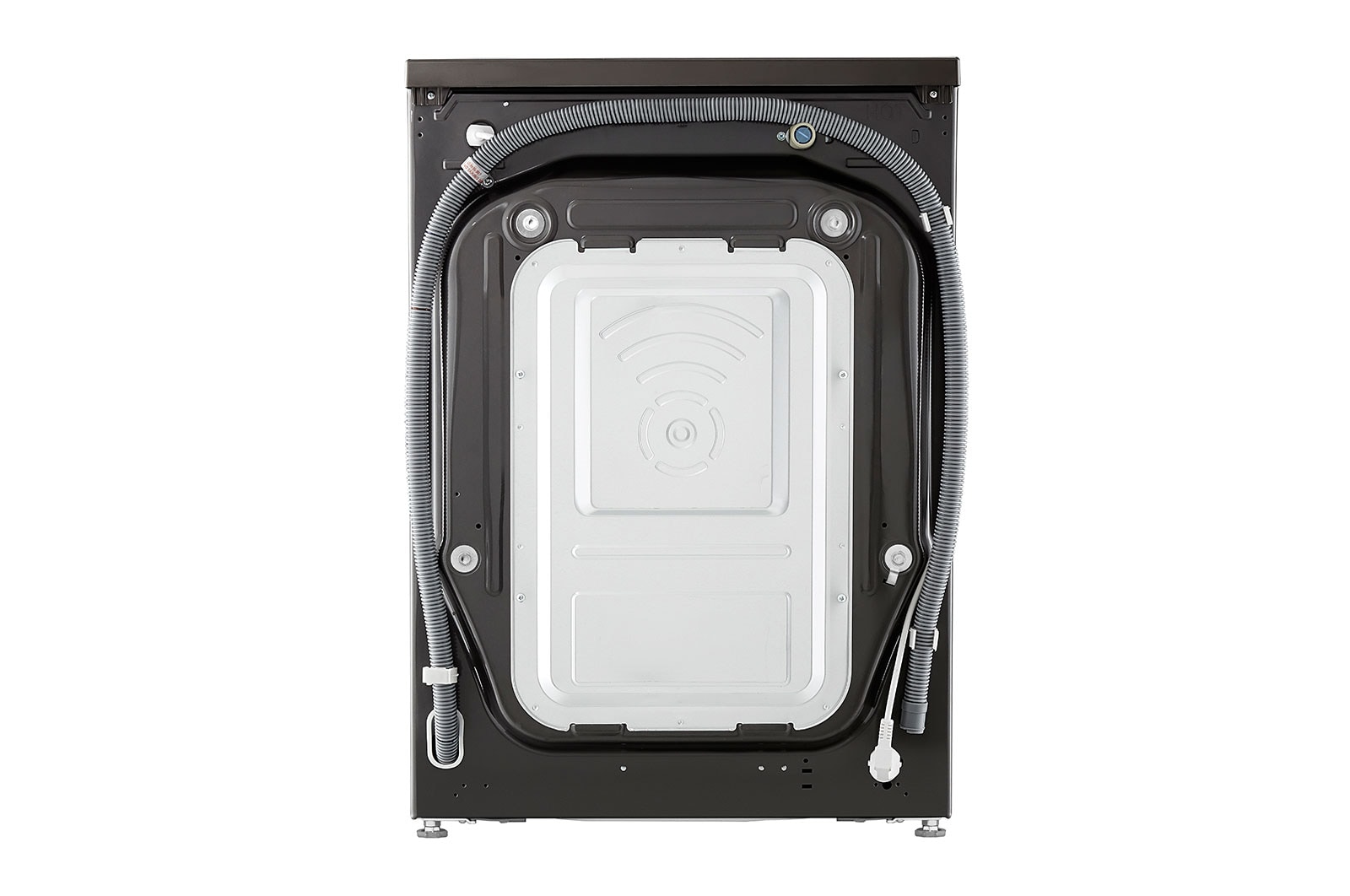 LG Turbowash360™ F4V909BTS 9kg Washing Machine - Black Steal, F4V909BTS
