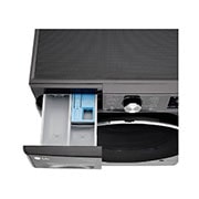 LG Turbowash360™ F4V909BTS 9kg Washing Machine - Black Steal, F4V909BTS