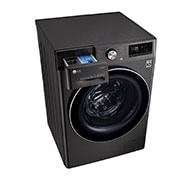 LG Turbowash360™ F4V909BTS 9kg Washing Machine - Black Steal, F4V909BTS