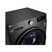 LG Turbowash360™ F4V909BTS 9kg Washing Machine - Black Steal, F4V909BTS