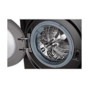 LG Turbowash360™ F4V909BTS 9kg Washing Machine - Black Steal, F4V909BTS