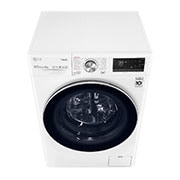 LG WiFi connected | 9kg | Washing Machine | 1360 rpm | Auto Dose | AI DD™ | Direct Drive™ | Steam™ | TurboWash™360 | White, F4V909WTSA