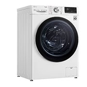 LG WiFi connected | 9kg | Washing Machine | 1360 rpm | Auto Dose | AI DD™ | Direct Drive™ | Steam™ | TurboWash™360 | White, F4V909WTSA