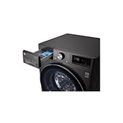 LG Turbowash™360 | F4V910BTSE 10.5kg | 1360rpm |  Washing Machine |  Black Steel, F4V910BTSE