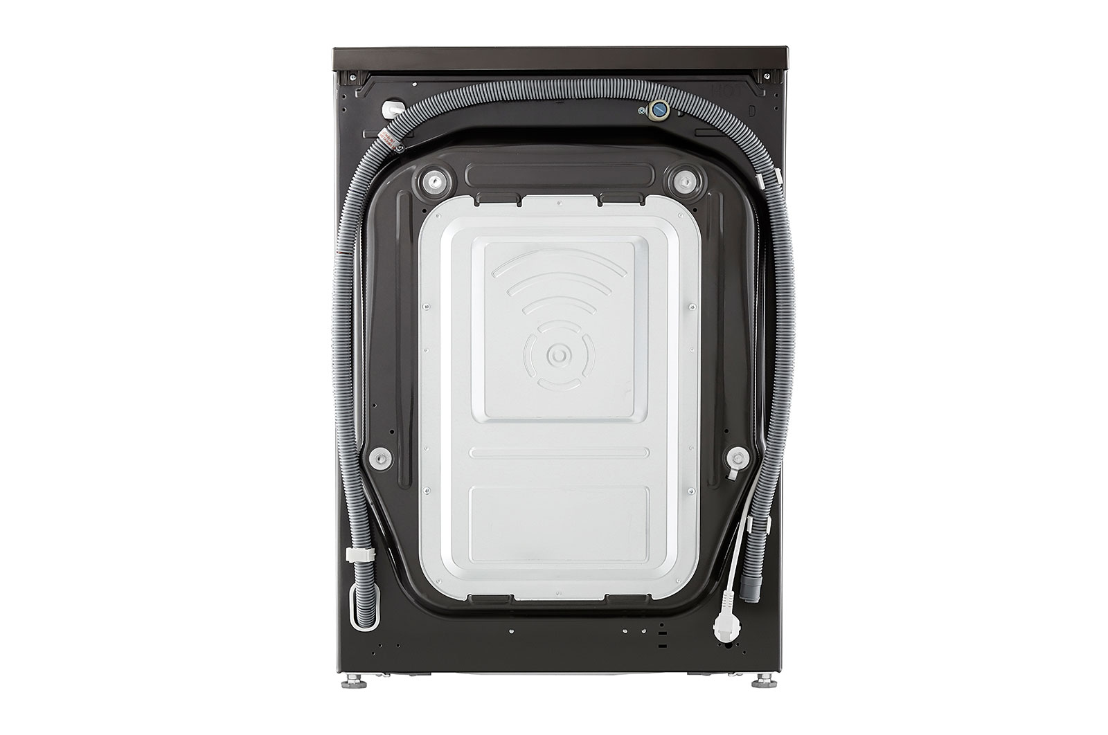 LG 10.5kg Washing Machine Black Steel Direct Drive, F4V910BTSE