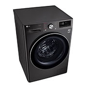 LG Turbowash360™ F4V910BTS 10.5kg Washing Machine - Black Steel, F4V910BTS