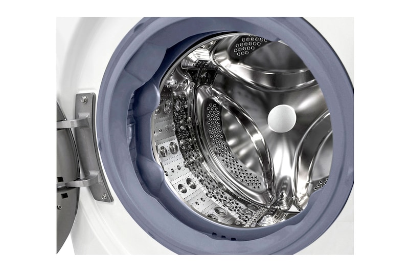 LG 10.5kg WiFi connected Washing Machine, White, F4V910WTSE