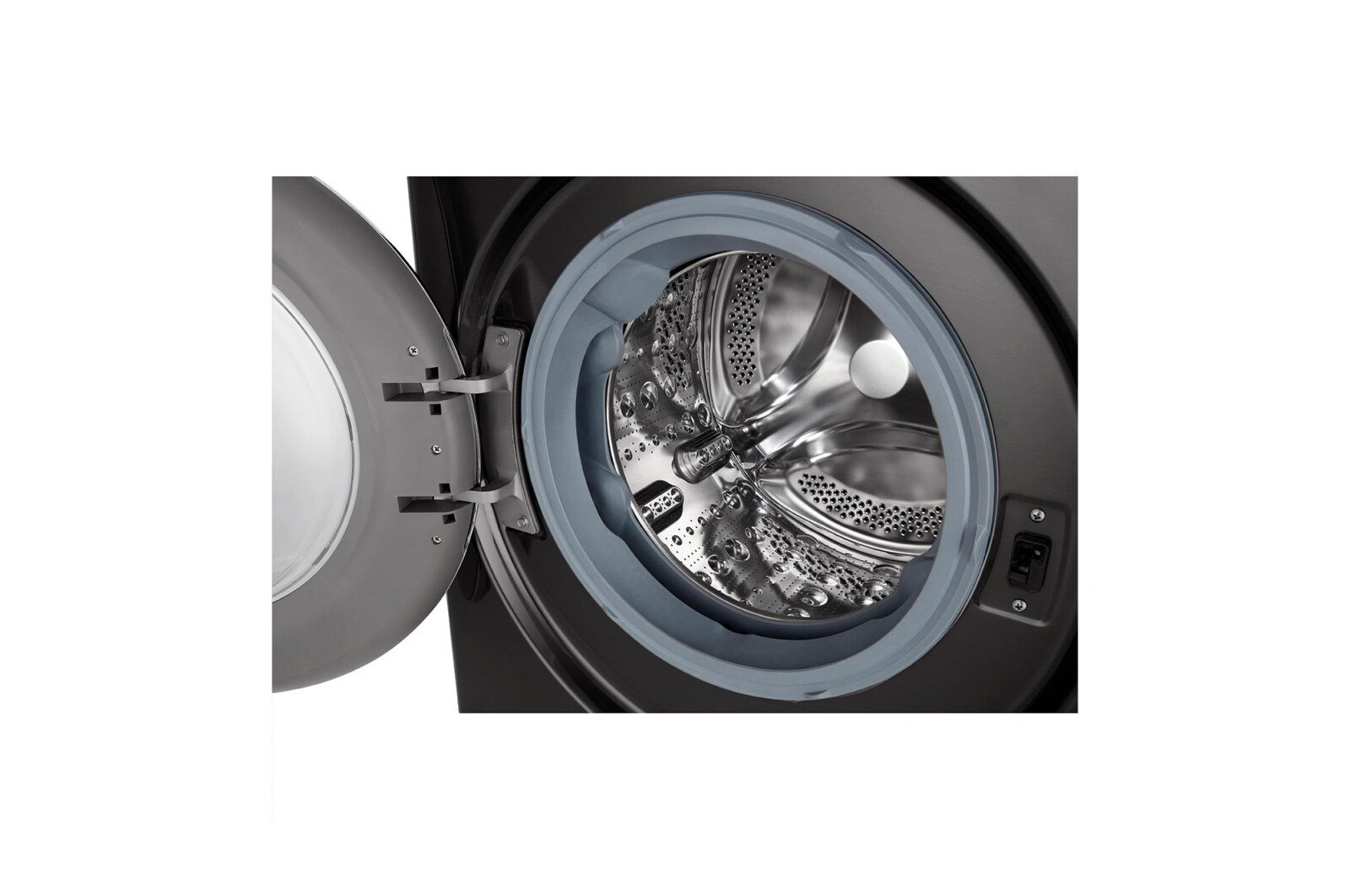 LG 9kg Washing Machine Black Steel AI DD™, F6V1009BTSE