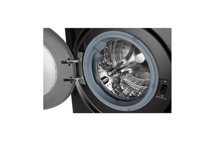 LG 9kg Washing Machine AI DD™, Black Steel, F6V1009BTSE