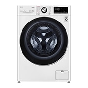 LG WiFi connected | 9kg | Washing Machine | 1560 rpm | Direct Drive™ | AI DD™ | Steam™ | TurboWash™360 | White, F6V1009WTSE