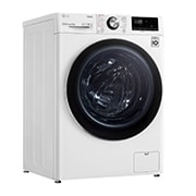 LG WiFi connected | 9kg | Washing Machine | 1560 rpm | Direct Drive™ | AI DD™ | Steam™ | TurboWash™360 | White, F6V1009WTSE