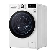 LG WiFi connected | 9kg | Washing Machine | 1560 rpm | Direct Drive™ | AI DD™ | Steam™ | TurboWash™360 | White, F6V1009WTSE