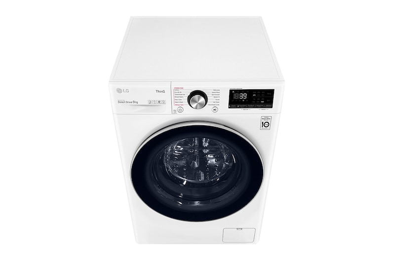 LG 9kg Washing Machine AI DD™, White, F6V1009WTSE