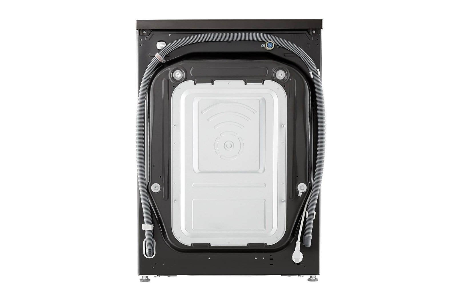 LG 10.5kg Washing Machine Black Steel AI DD™, F6V1010BTSE