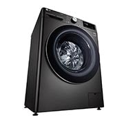 LG WiFi connected | 10.5kg | Washing Machine | 1560 rpm | AI DD™ | Direct Drive™ | Steam™ | TurboWash™360 | Black Steel, F6V1010BTSE