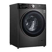 LG WiFi connected | 10.5kg | Washing Machine | 1560 rpm | Auto Dose | AI DD™ | Direct Drive™ | Steam™ | TurboWash™360 | Black Steel, F6V1110BTSA