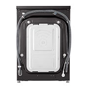 LG WiFi connected | 10.5kg | Washing Machine | 1560 rpm | Auto Dose | AI DD™ | Direct Drive™ | Steam™ | TurboWash™360 | Black Steel, F6V1110BTSA