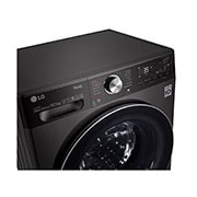 LG 10.5kg Washing Machine Black Steel AI DD™, F6V1110BTSA