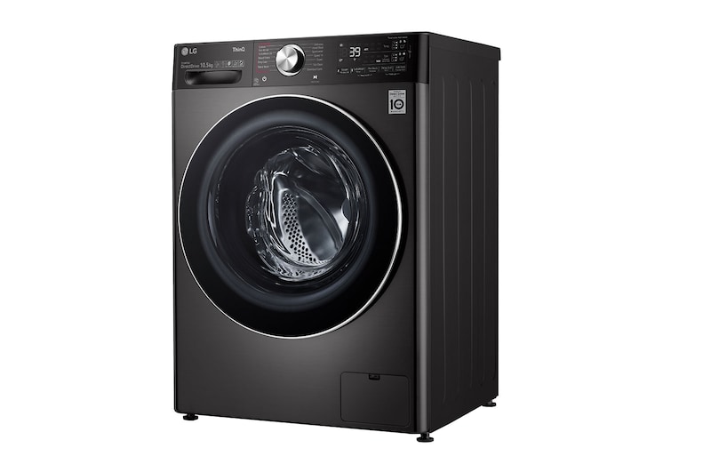 LG 10.5kg Washing Machine AI DD™, Black Steel, F6V1110BTSA
