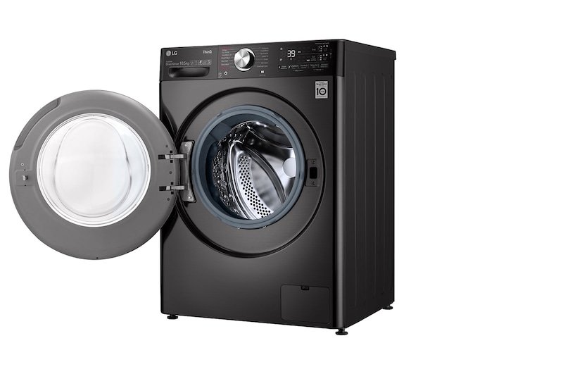 LG 10.5kg Washing Machine AI DD™, Black Steel, F6V1110BTSA