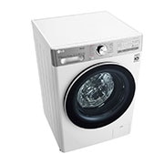 LG WiFi connected | 10.5kg | Washing Machine | 1560 rpm | Auto Dose | AI DD™ | Direct Drive™ | Steam™ | TurboWash™360 | White, F6V1110WTSA