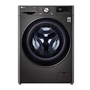 LG WiFi connected | 9kg | Washing Machine | 1560 rpm | Auto Dose | AI DD™ | Direct Drive™ | Steam™ | TurboWash™360\t| Black Steel, F6V909BTSA