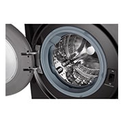LG 9kg Washing Machine Black Steel AI DD™, F6V909BTSA