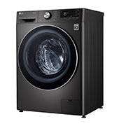 LG WiFi connected | 9kg | Washing Machine | 1560 rpm | Auto Dose | AI DD™ | Direct Drive™ | Steam™ | TurboWash™360\t| Black Steel, F6V909BTSA