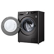 LG WiFi connected | 9kg | Washing Machine | 1560 rpm | Auto Dose | AI DD™ | Direct Drive™ | Steam™ | TurboWash™360\t| Black Steel, F6V909BTSA