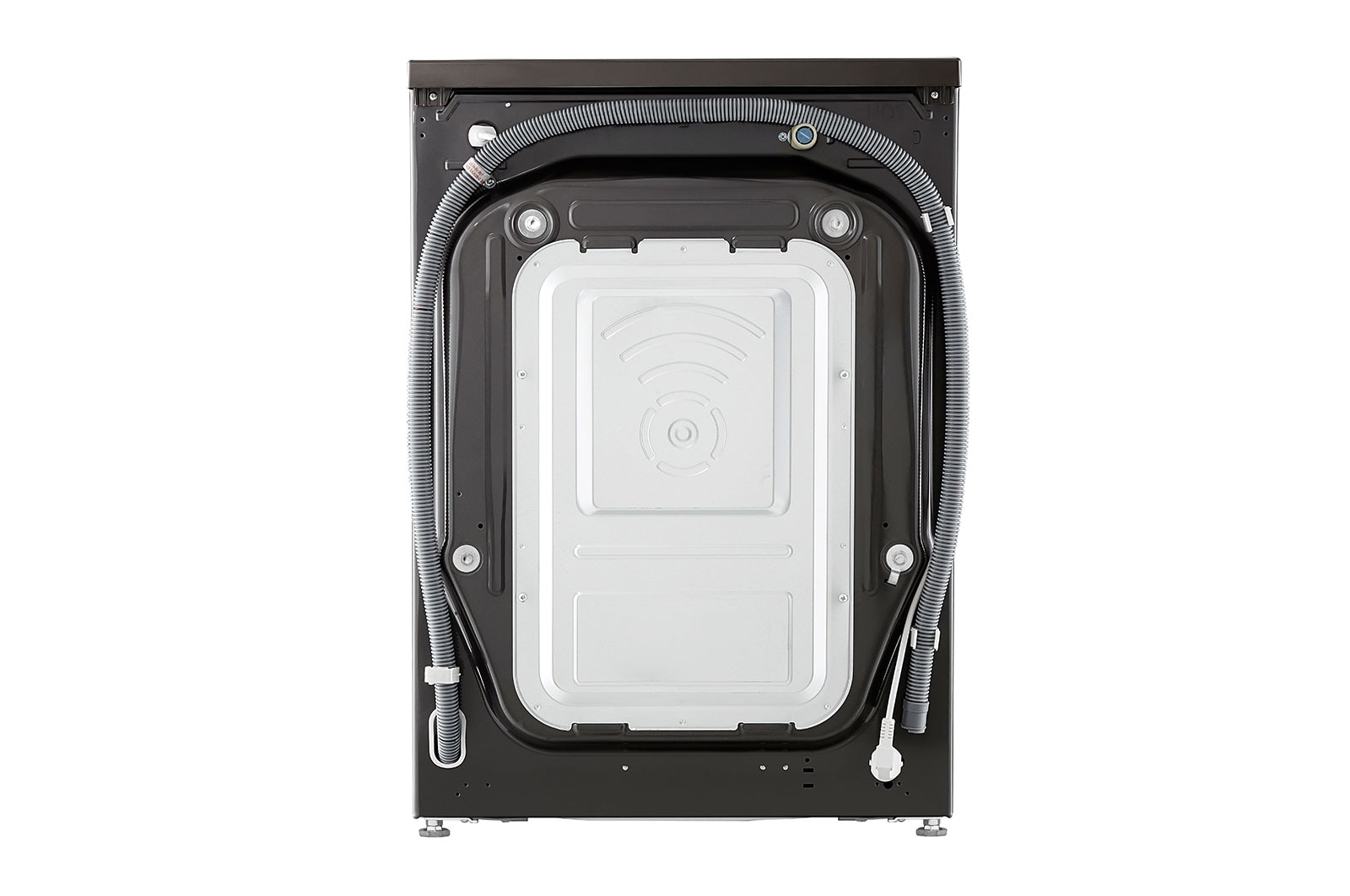 LG 9kg Washing Machine Black Steel AI DD™, F6V909BTSA